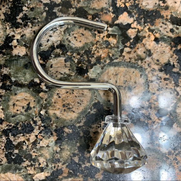 NWT By Appointment Faceted Gems Shower Curtains 🔴 - Picture 3 of 4